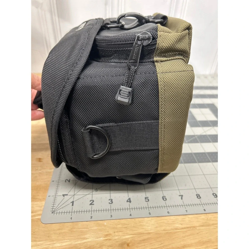 Canon Camera Bag Black Olive Green Padded Waist Belt Case‎ Small Photography